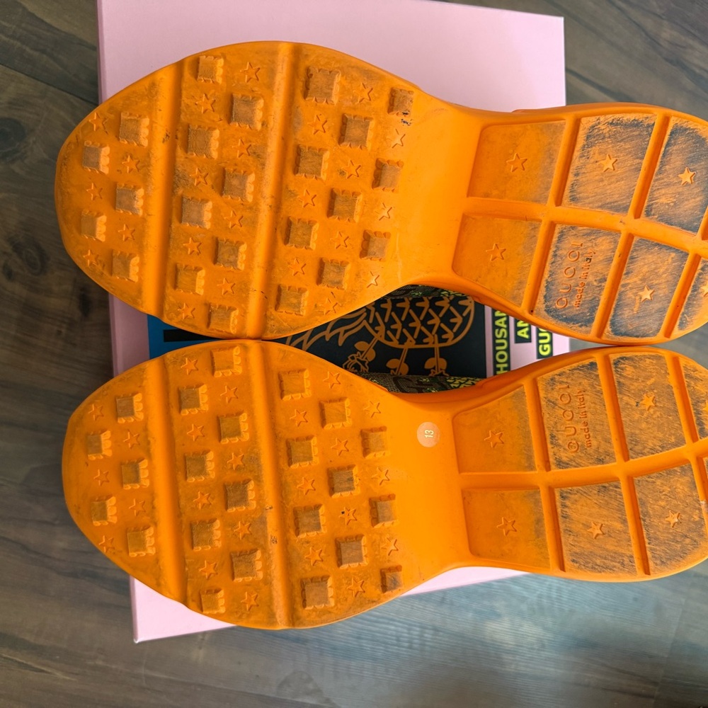 Gucci Ryhton Pineapple Trainers 13 - Picture 6 of 8